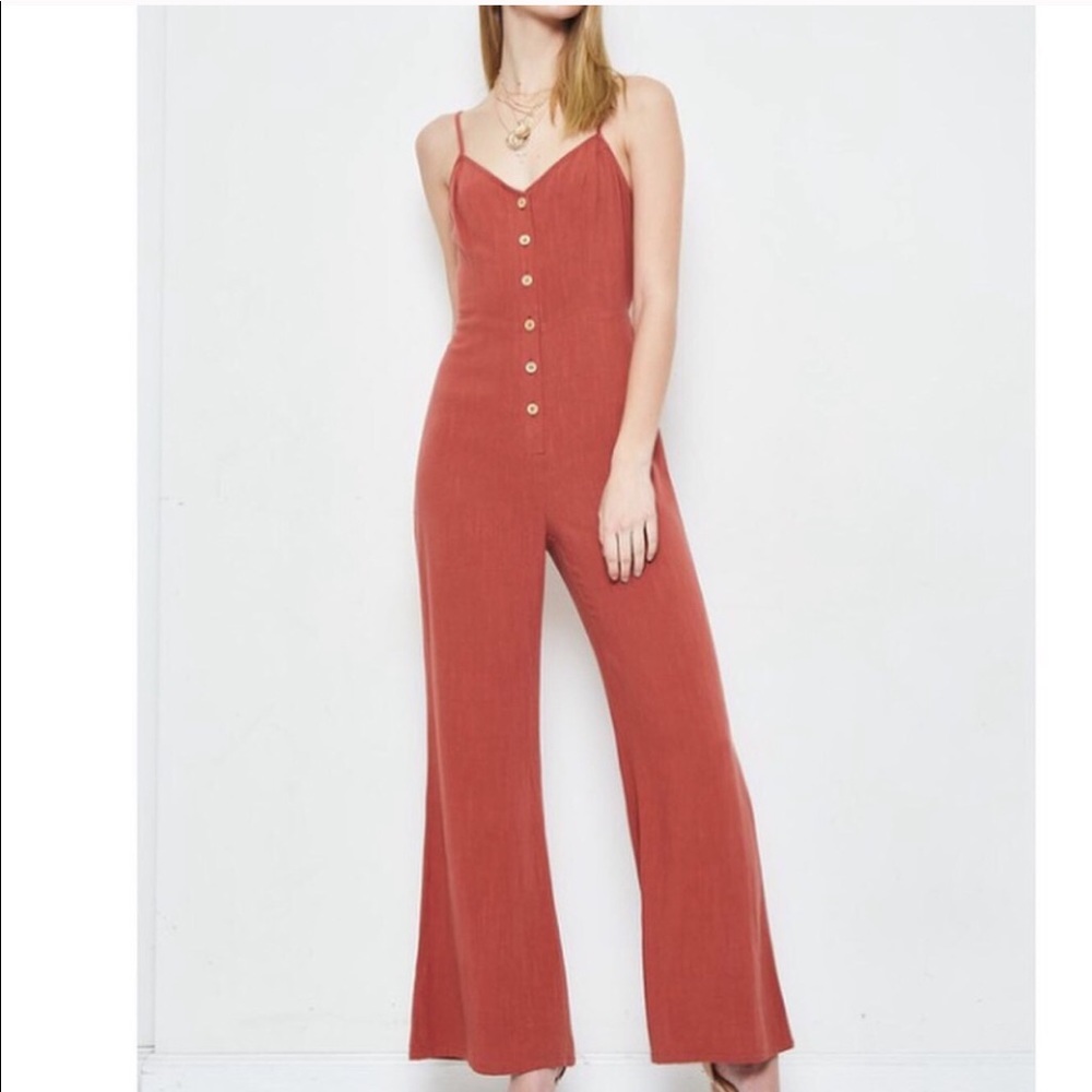 Tie back jumpsuit